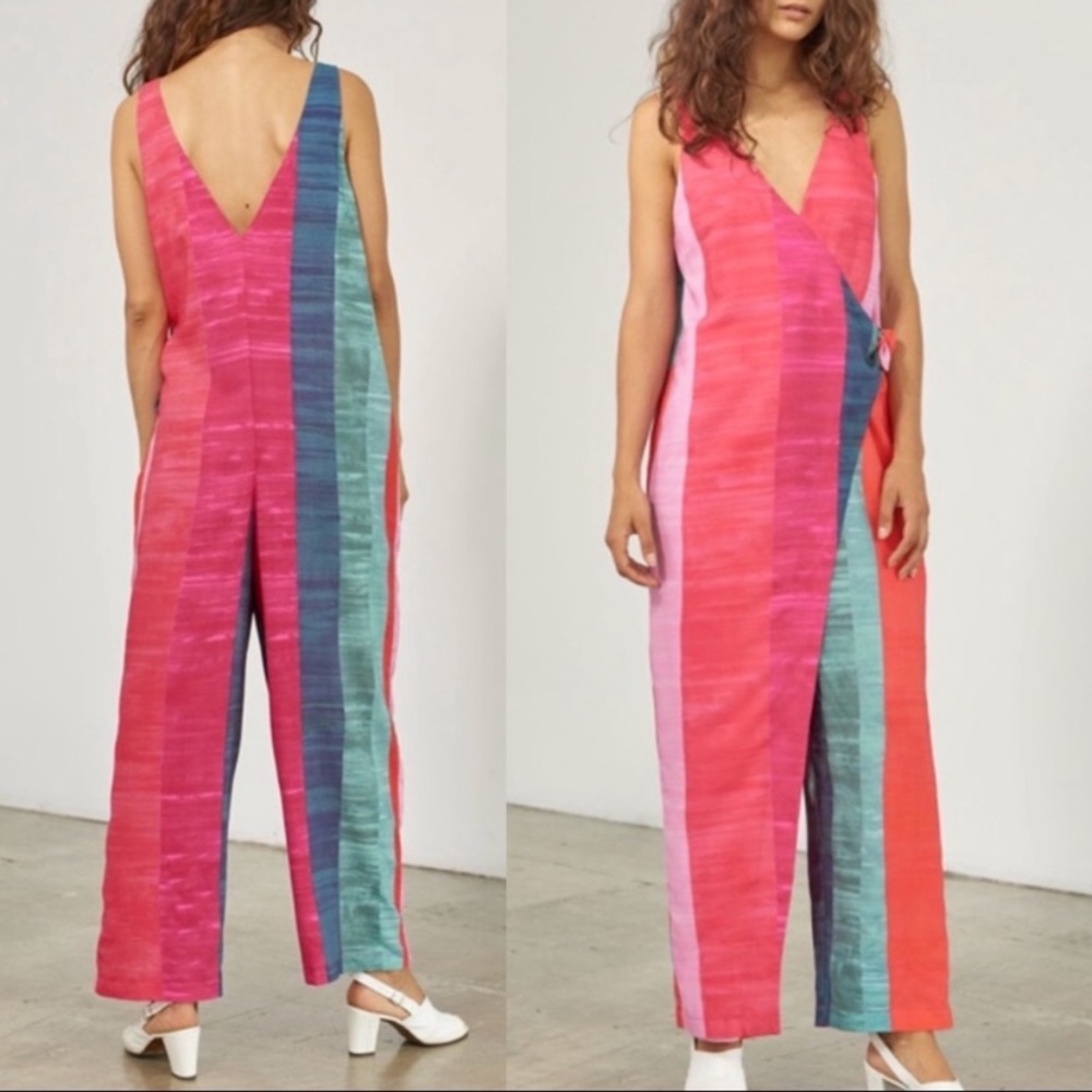 Mara Hoffman size S wrap Meryl jumpsuit